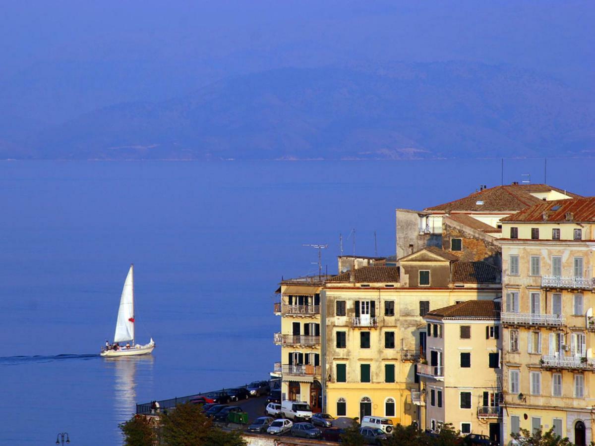 Luxury Maisonette In Corfu Town Villa Exterior foto